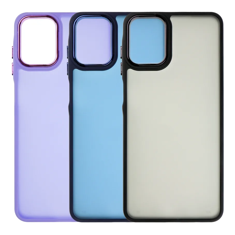 Чохол TPU+PC Space II Color Matte для Samsung Galaxy A07 (A075) Black