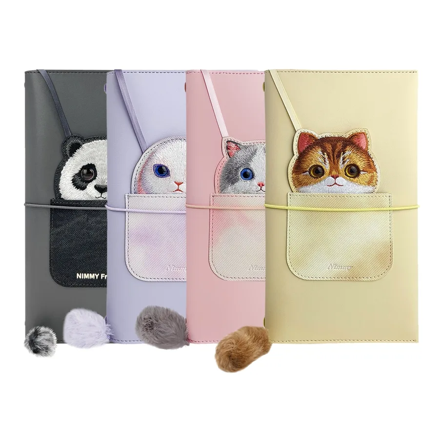 Блокнот Nimmy Hand Book Combination Golden British Shorthair Khaki