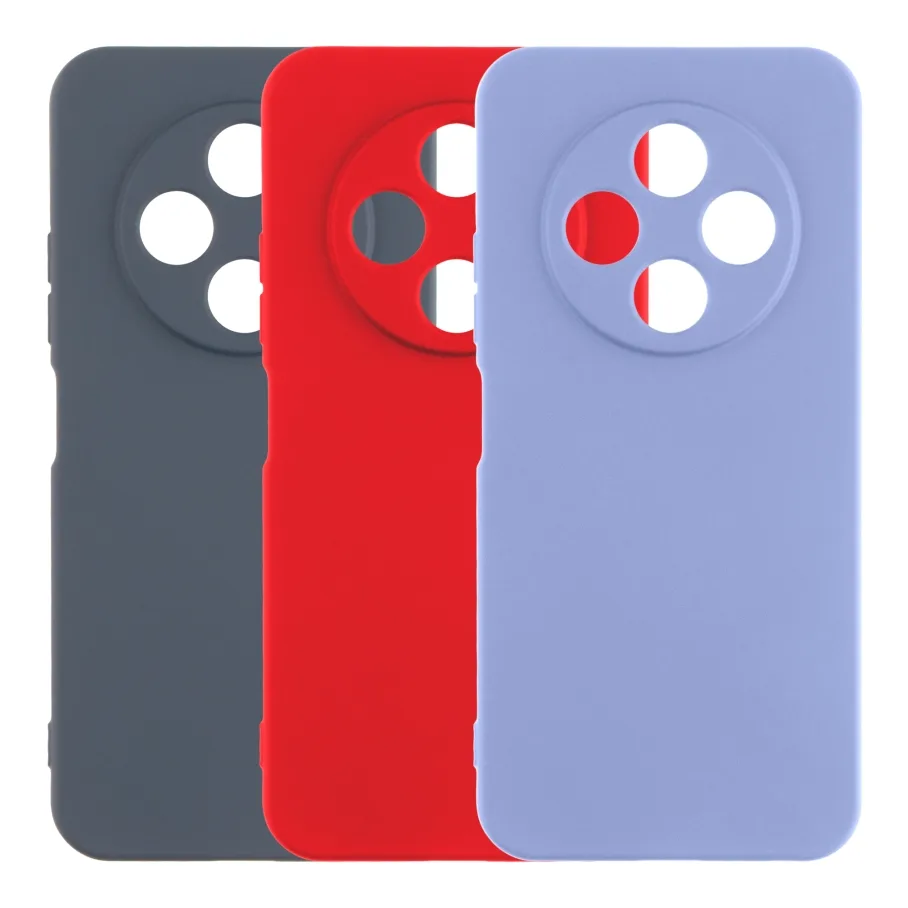 Чохол Silicone Cover Full Camera (A) для Tecno Spark 30C (KL5n) 08.Dark Blue