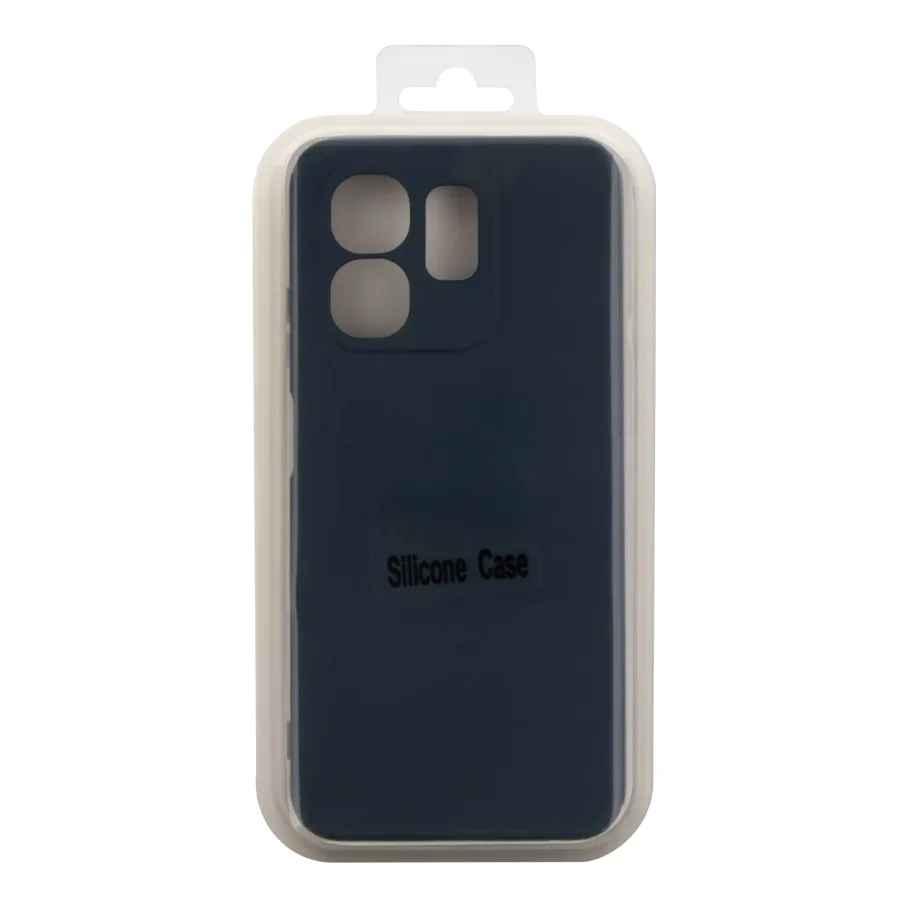 Чохол Silicone Cover Full Camera (A) для Infinix Hot 50i 08.Dark Blue