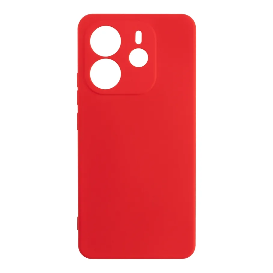 Чехол Silicone Cover Full Camera (A) для Xiaomi Redmi Note 14 4G (European version) 164,84мм 14.Red