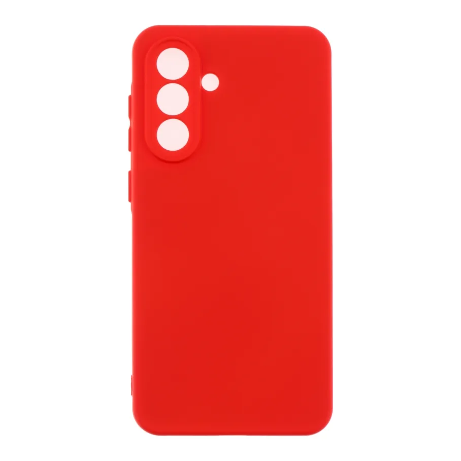 Чохол Silicone Cover Full Camera (A) для Samsung Galaxy A36 5G (A366) 14.Red