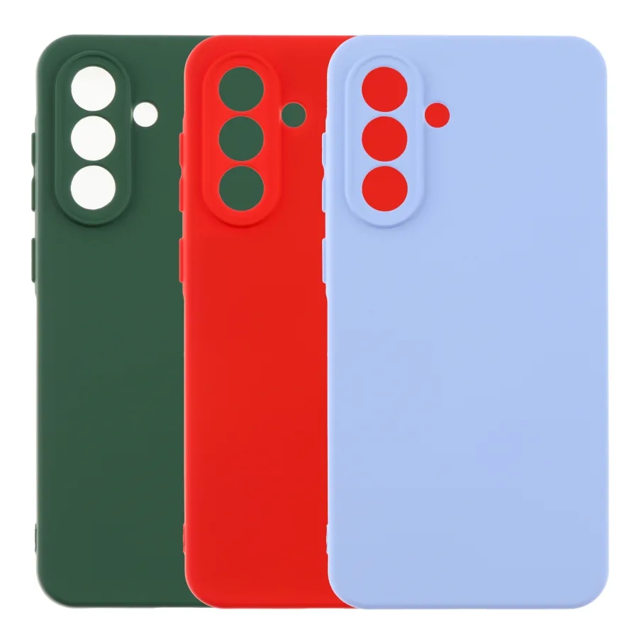 Чохол Silicone Cover Full Camera (A) для Samsung Galaxy A36 5G (A366) 14.Red