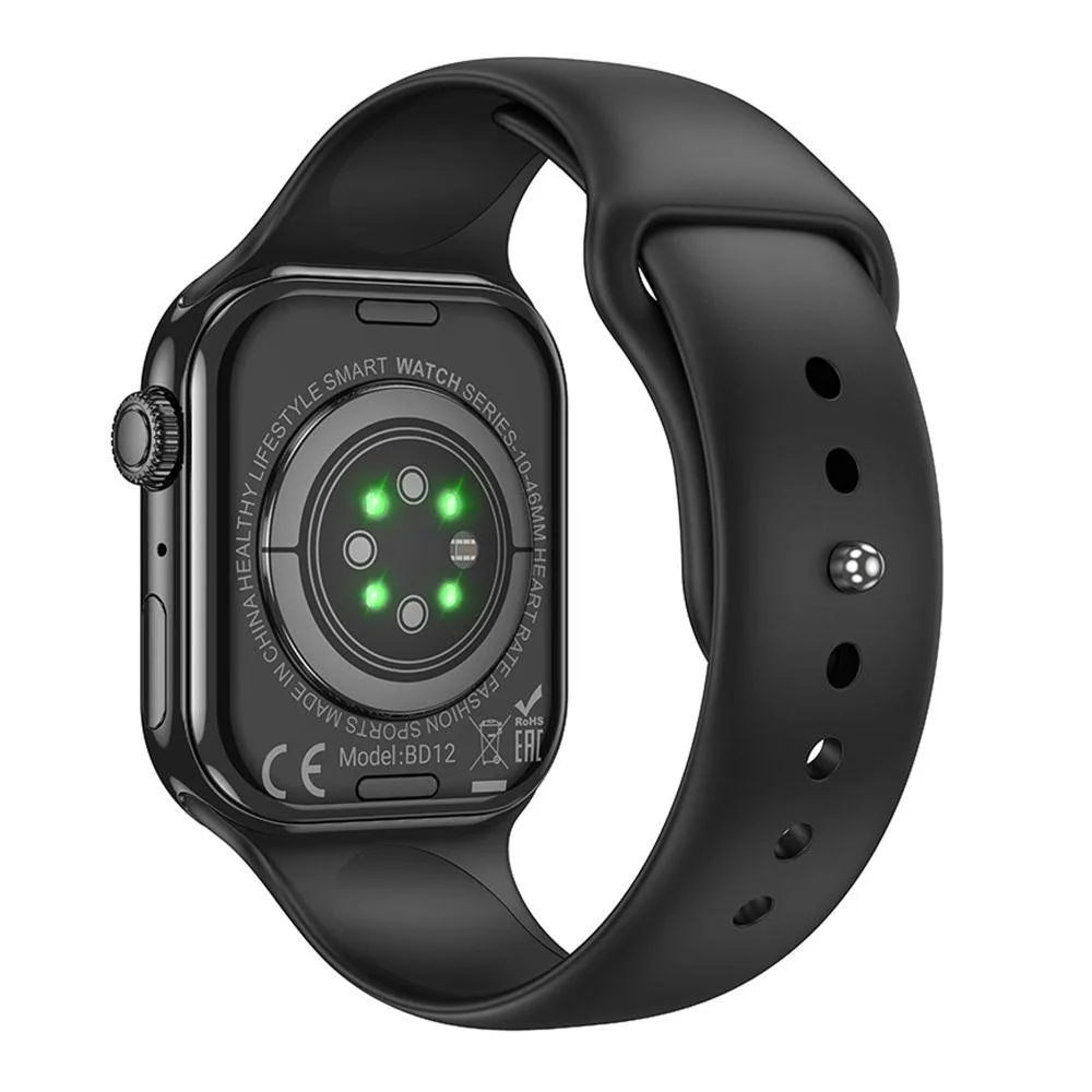 Смарт Годинник Borofone BD12 Smart sports watch (call version) Чорний