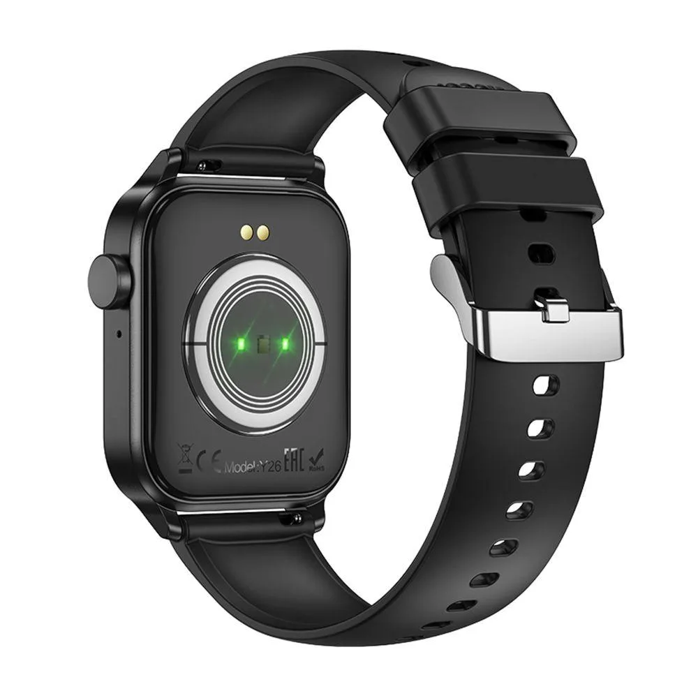 Смарт Годинник Hoco Y26 Smart sports watch Чорний