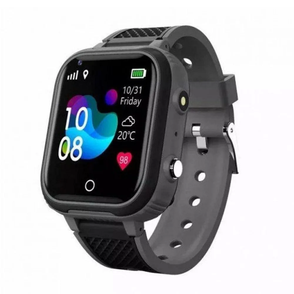Дитячий Смарт Годинник LT21 GPS Колір Чорний