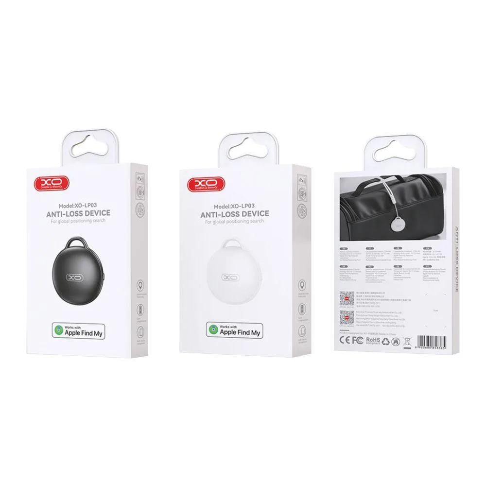 Розумний Брелок XO LP03 Bluetooth Anti-Lost Білий
