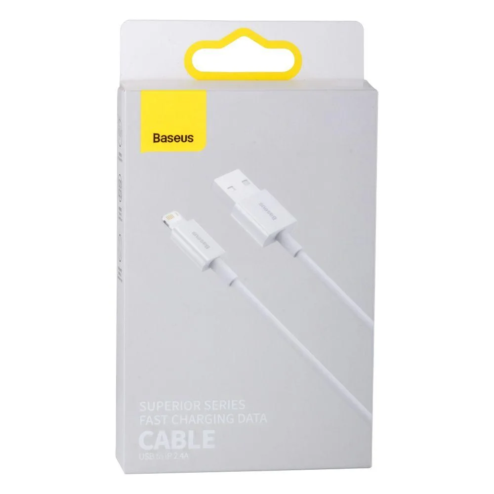 Кабель USB Baseus USB to Lightning 2.4A CALYS-A Колір Червоний, 09