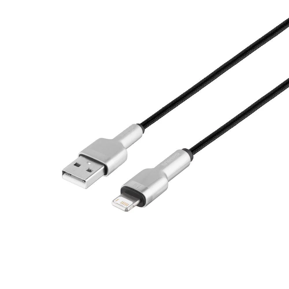 Кабель USB Baseus USB to Lightning 2.4A CALJK-A Колір Бiлий, 02