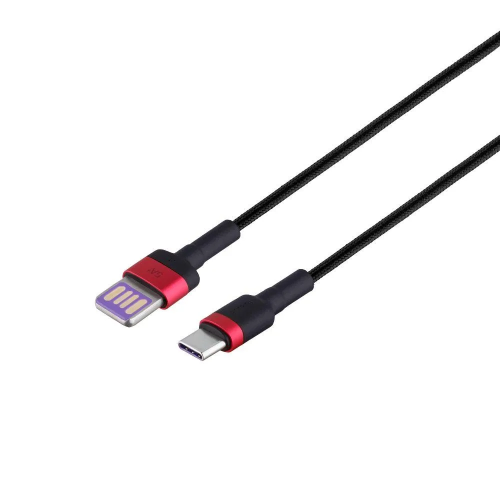Кабель USB Baseus USB to Type-C 40W 5A CATKLF-P Колір Сiро-Чорний, G1