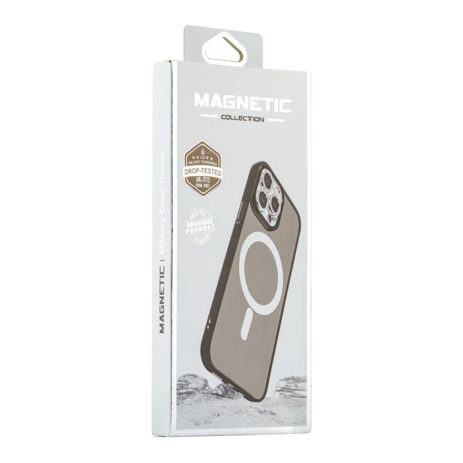 Чохол TPU+PC Space Magnetic Color with Magsafe для Samsung Galaxy S23 5G (S911) Black