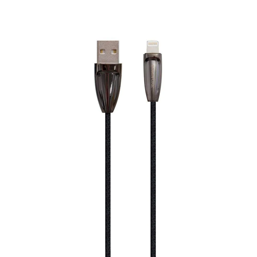 Кабель USB Borofone BU3 BlinkJet Lightning Колір Золотий