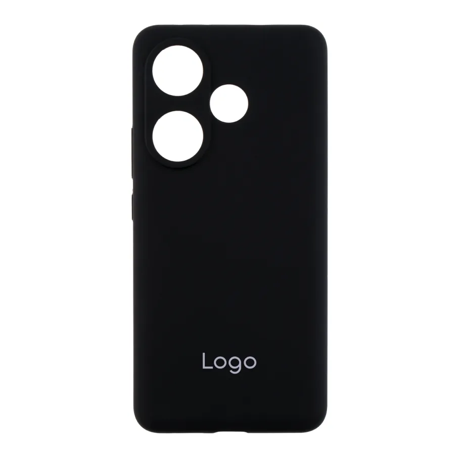 Чохол Liquid Silicone (AA) для Xiaomi Poco F6 / Turbo 3 18.Black