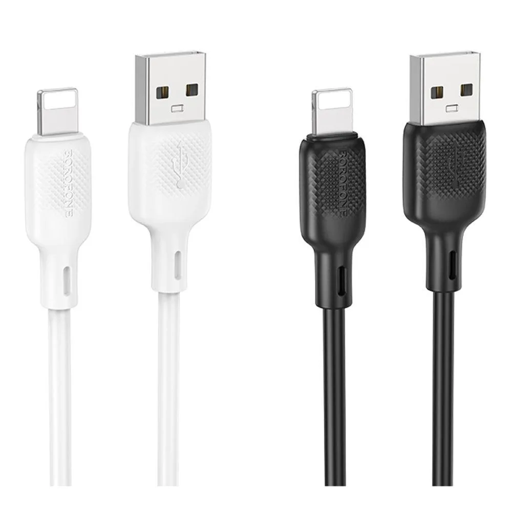 Кабель USB Borofone BX113 Silicone Type-C 3A Чорний