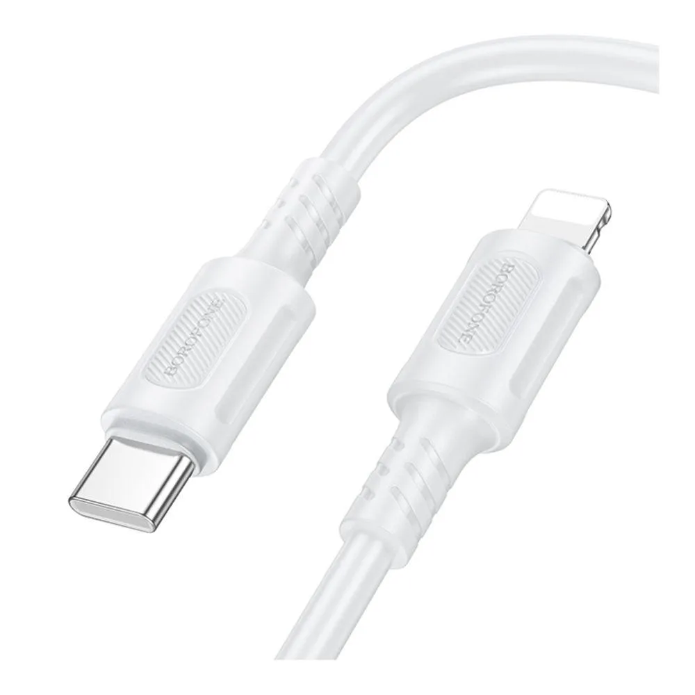 Кабель USB Borofone BX111 Type-C to Lightning PD27W Чорний