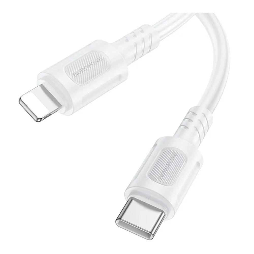 Кабель USB Borofone BX111 Type-C to Lightning PD27W Чорний
