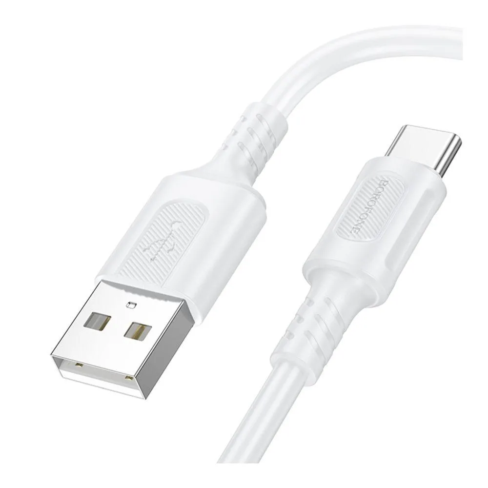 Кабель USB Borofone BX111 Type-C 3A Білий