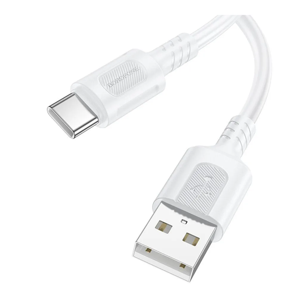 Кабель USB Borofone BX111 Type-C 3A Білий