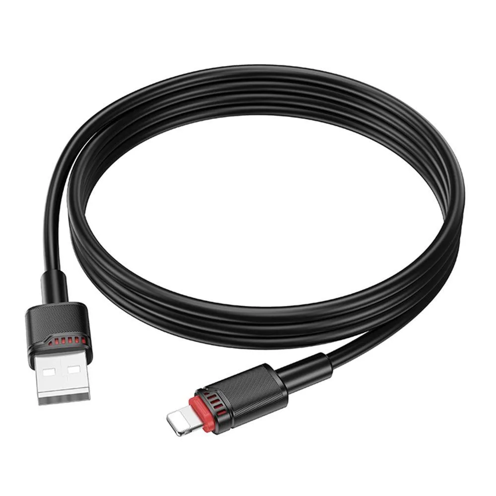 Кабель USB Borofone BX110 Lightning 2.4A Білий