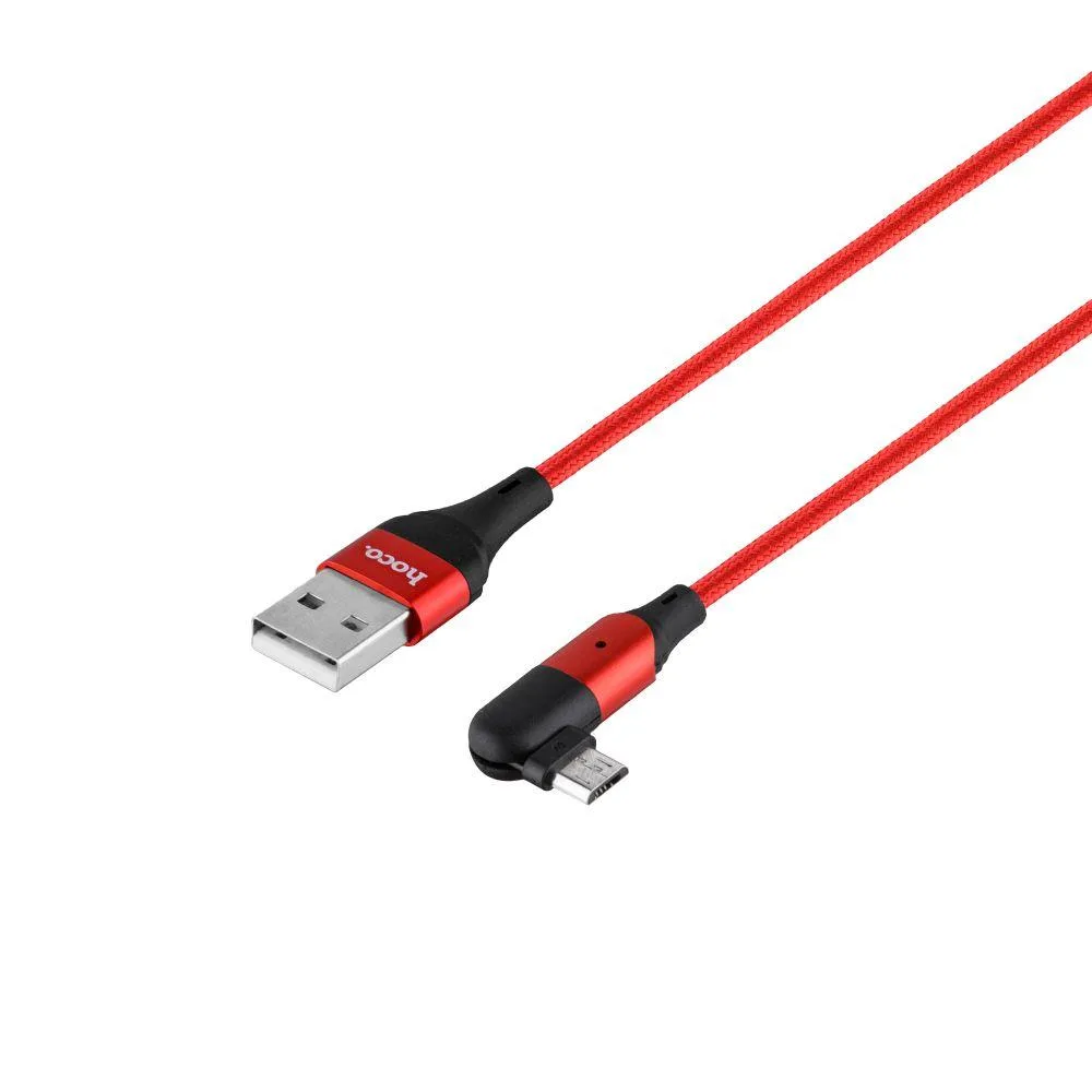 Кабель USB Hoco U100 Orbit Micro Колір Чорний