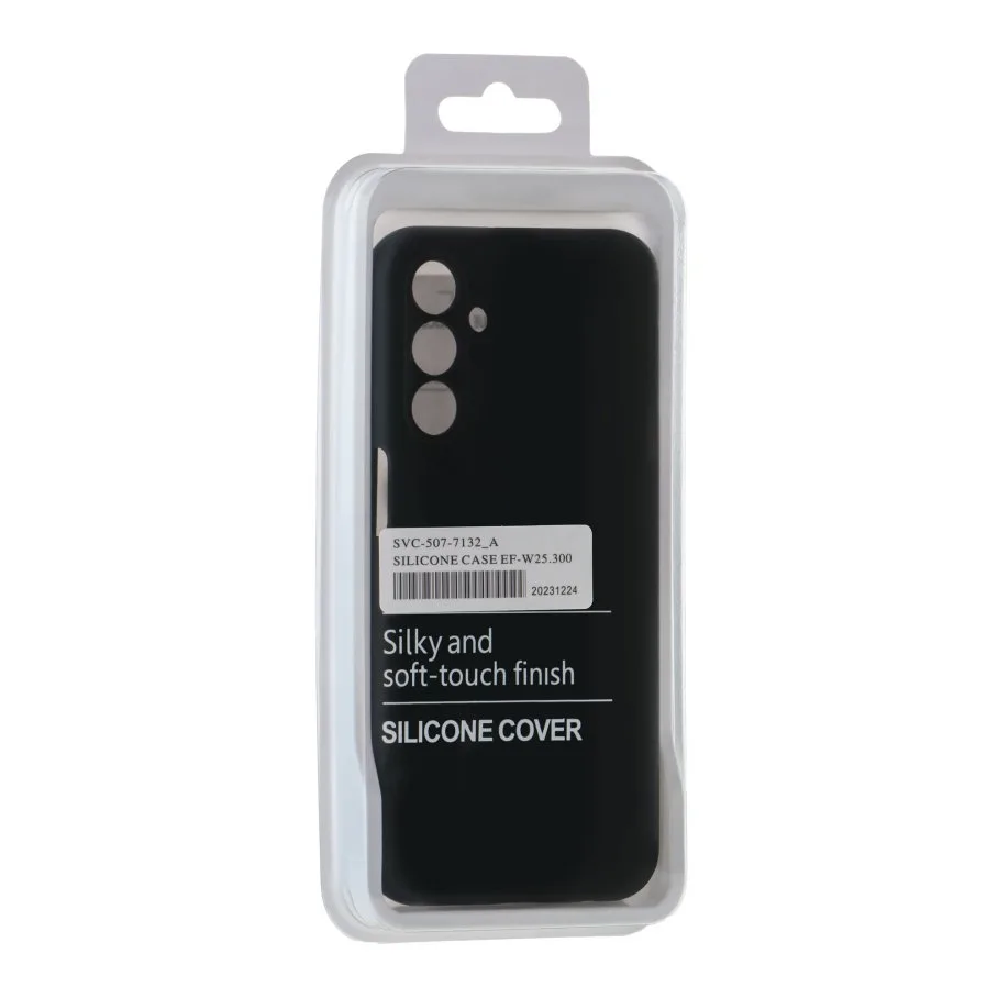 Чохол Liquid Silicone (AA) Full Camera для Samsung Galaxy A55 5G (A556) 18.Black