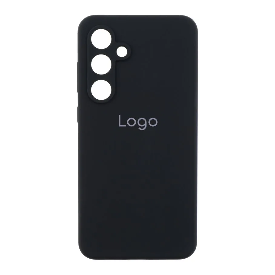 Чохол Liquid Silicone (AA) Full Camera для Samsung Galaxy A35 5G (A356) 18.Black