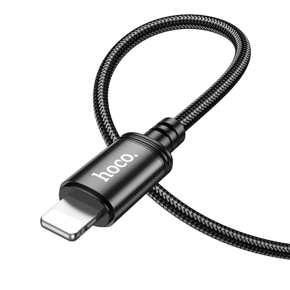 Кабель USB Hoco X91 Lightning 2.4A 3m Колір Чорний