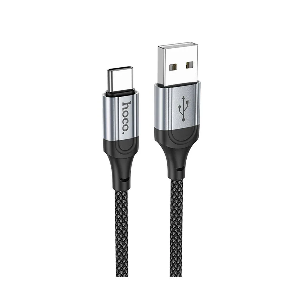 Кабель USB Hoco X102 Type-C 3A Чорний
