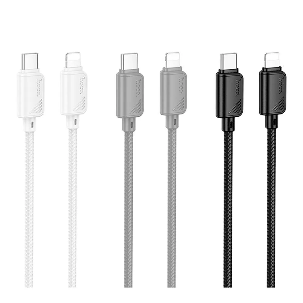 Кабель USB Hoco X113 Type-C to Lightning PD27W Чорний
