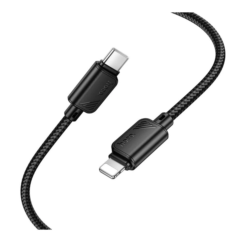Кабель USB Hoco X113 Type-C to Lightning PD27W Чорний