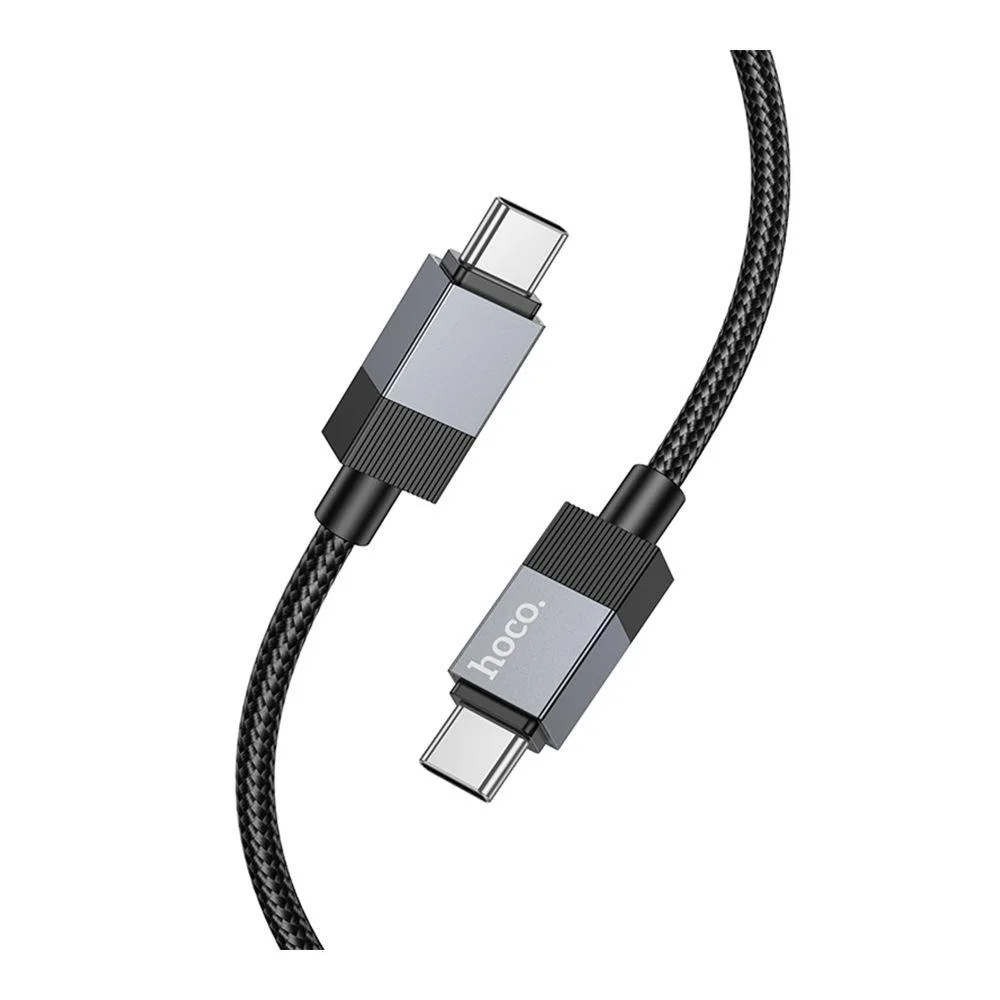 Кабель USB Hoco X110 Type-C to Type-C 60W Чорний