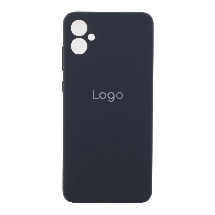 Чохол Liquid Silicone (AA) Full Camera для Samsung Galaxy A05 (A055) 15.Dark Grey