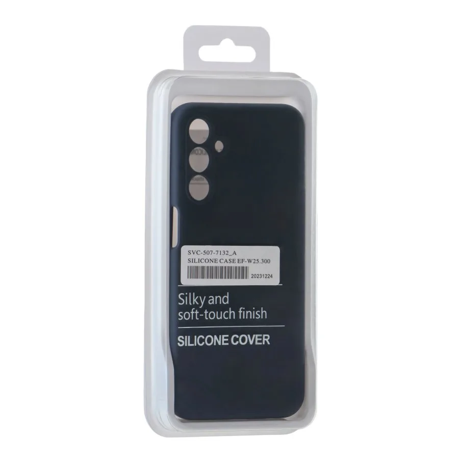 Чохол Liquid Silicone (AA) Full Camera для Samsung Galaxy S24 FE 5G (S721) 08.Dark Blue