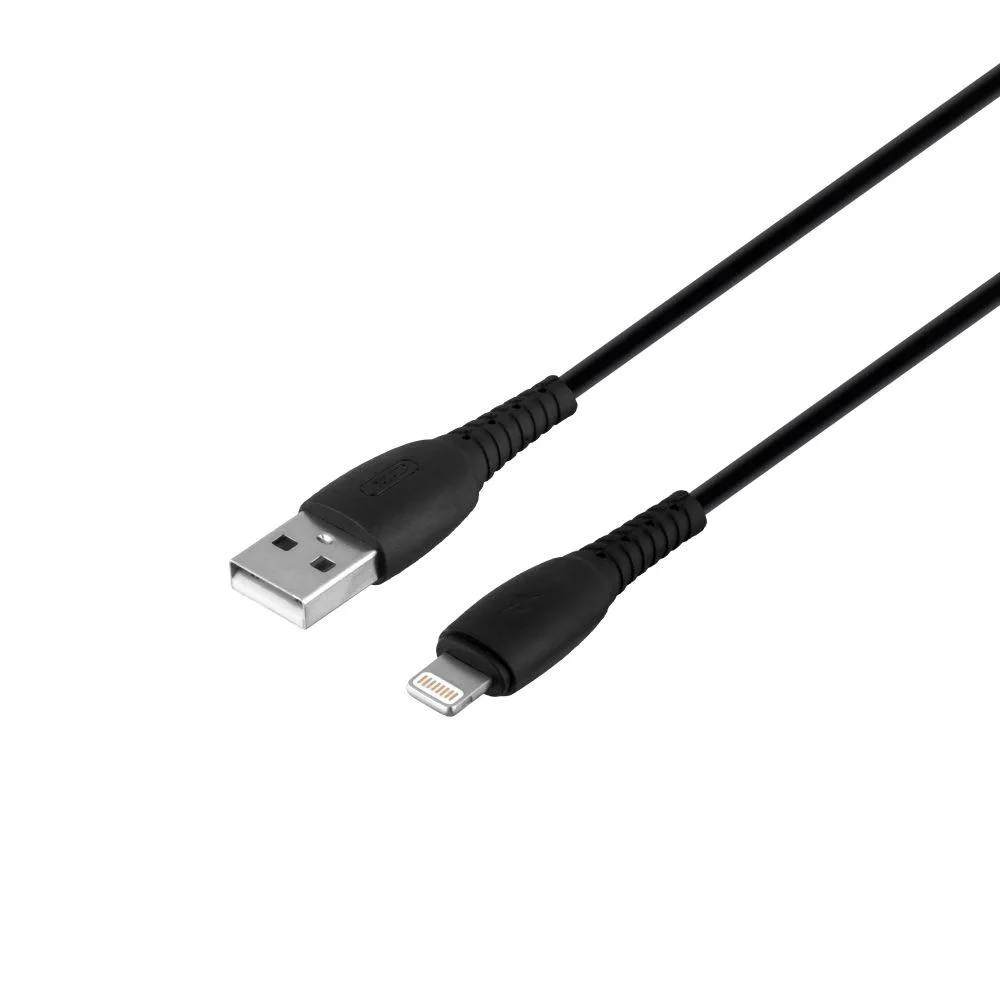 Кабель USB XO NB-P163 2.4A USB Lightning Колір Бiлий