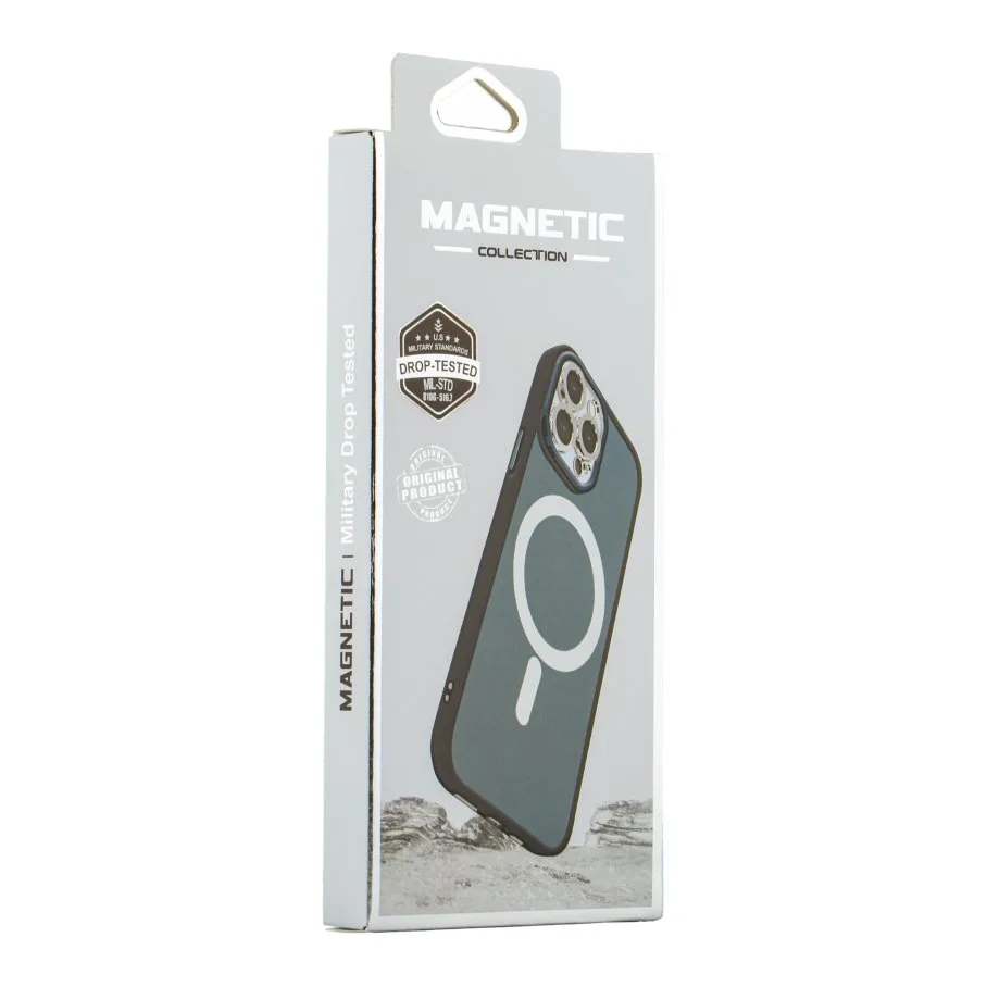 Чохол TPU+PC Space Magnetic Color with Magsafe для Samsung Galaxy S24+ 5G (S926) Dark Blue