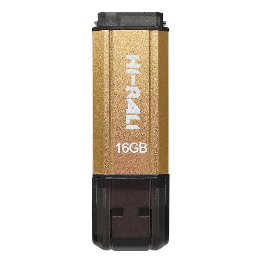 USB флеш-накопичувач Hi-Rali Stark 16gb Чорний