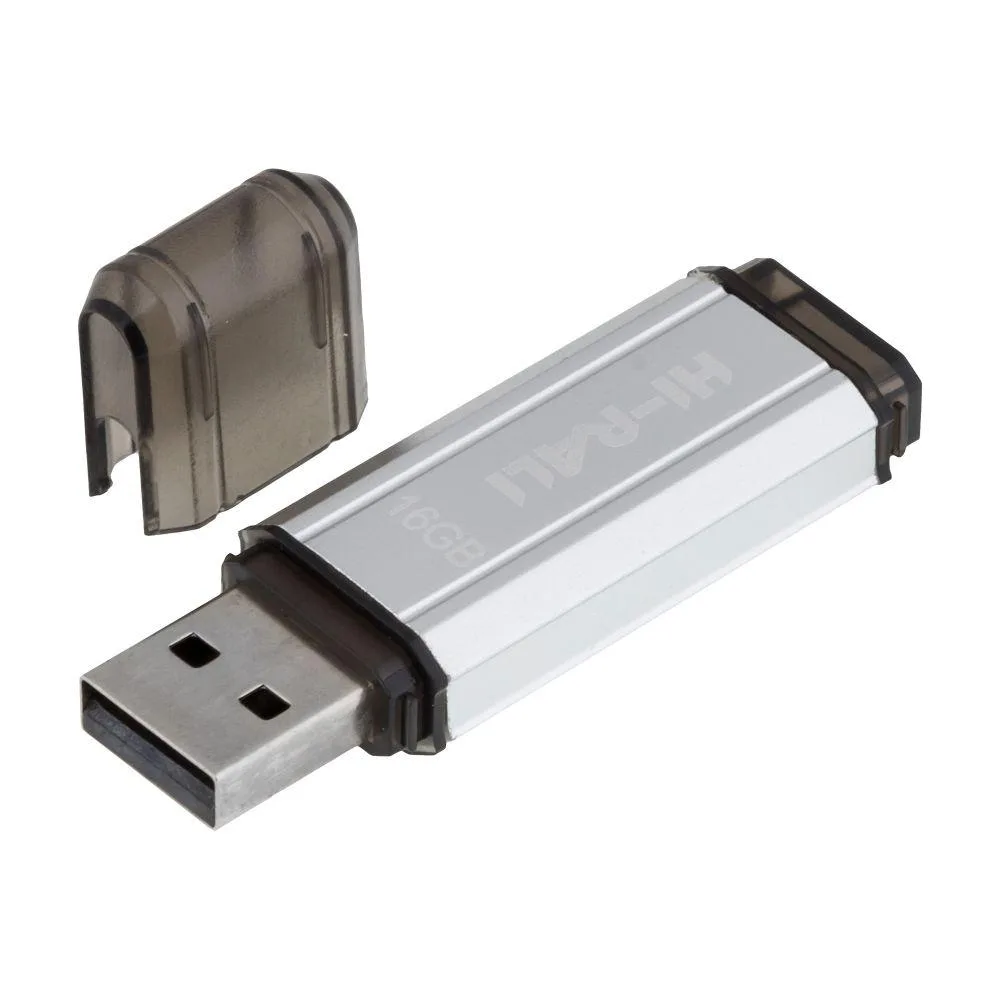 USB флеш-накопичувач Hi-Rali Stark 16gb Чорний