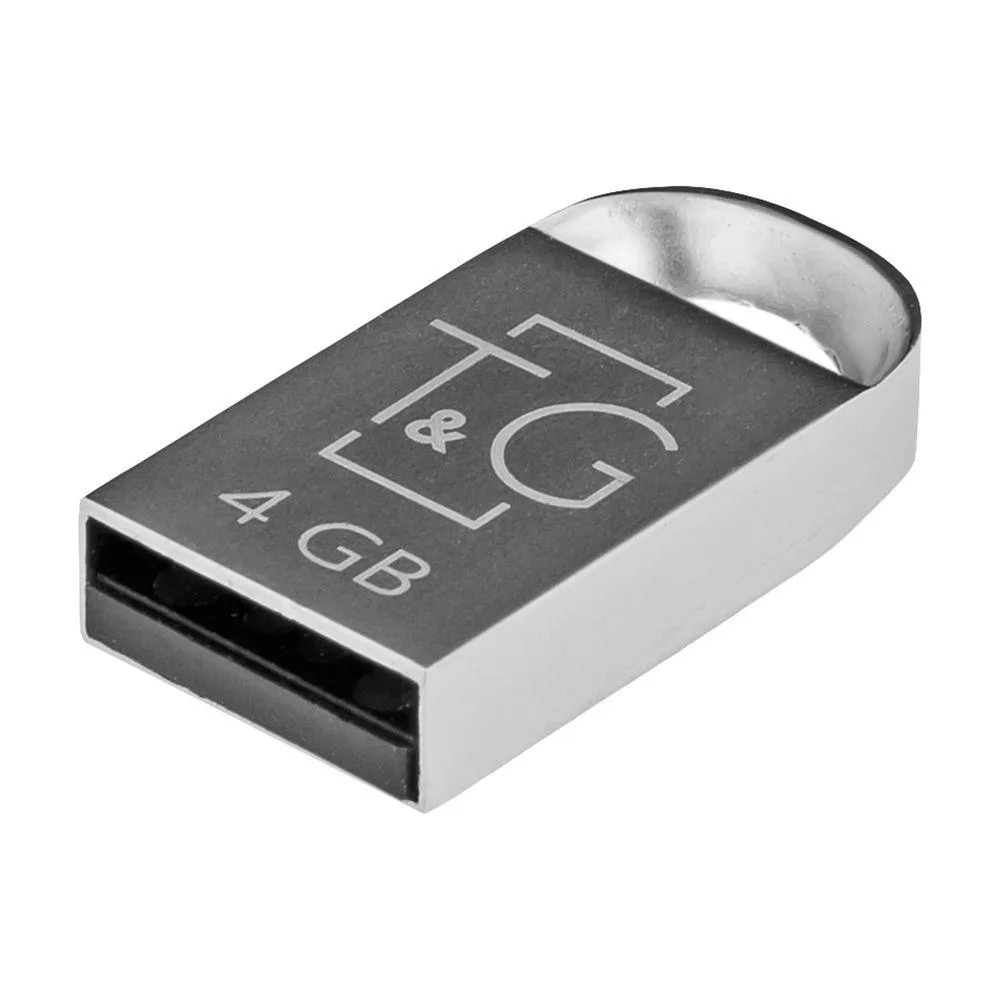 USB флеш-накопичувач T&G 4gb Metal 107 Колір Сталевий