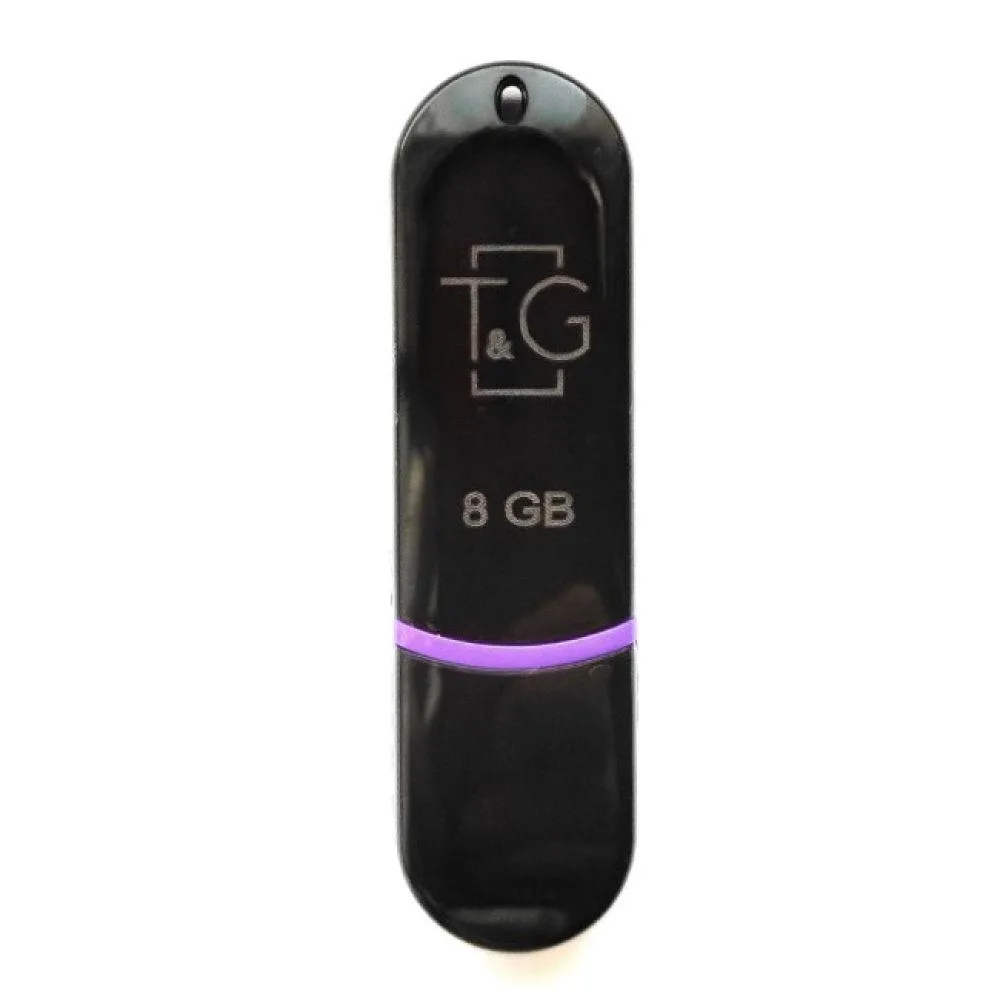 USB флеш-накопичувач T&G 8gb Jet 012 Колір Чорний