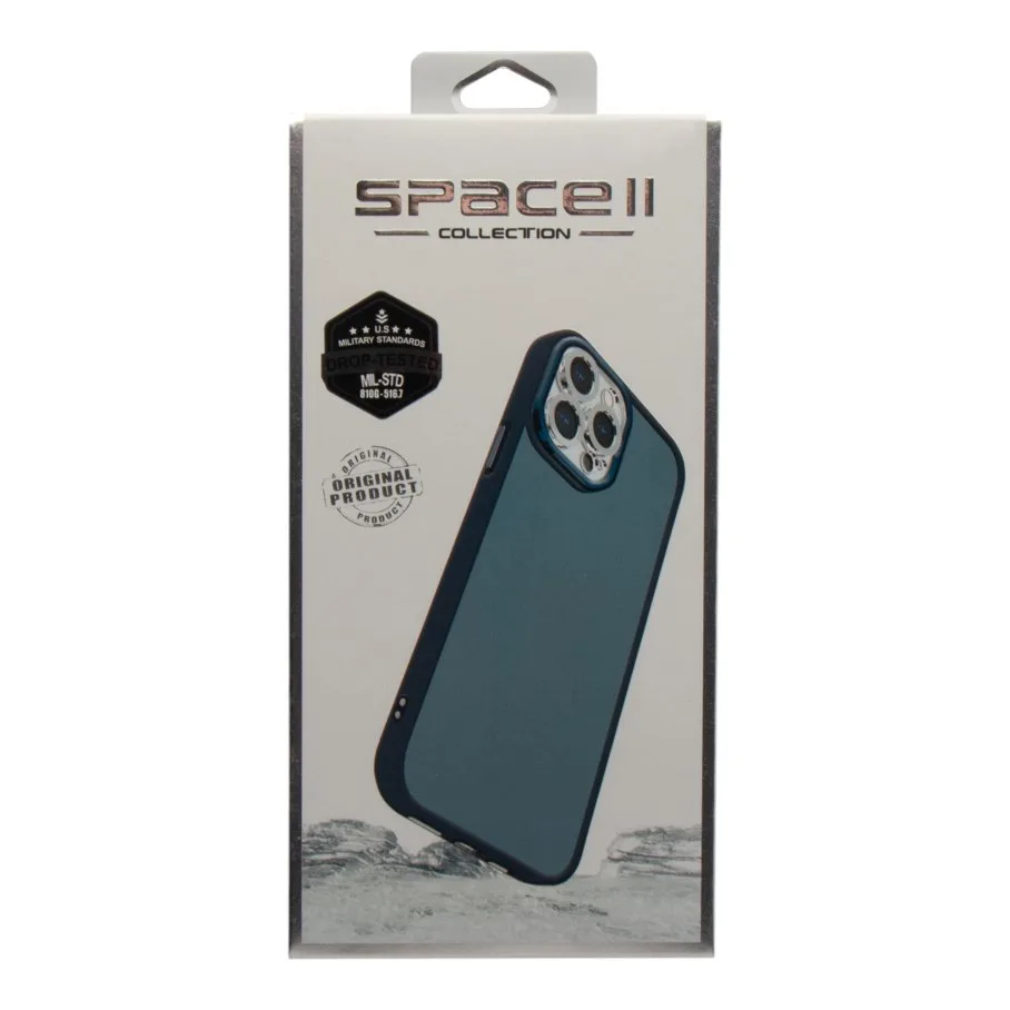 Чохол TPU+PC Space II Color Matte для Xiaomi Redmi Note 13 4G Dark Blue