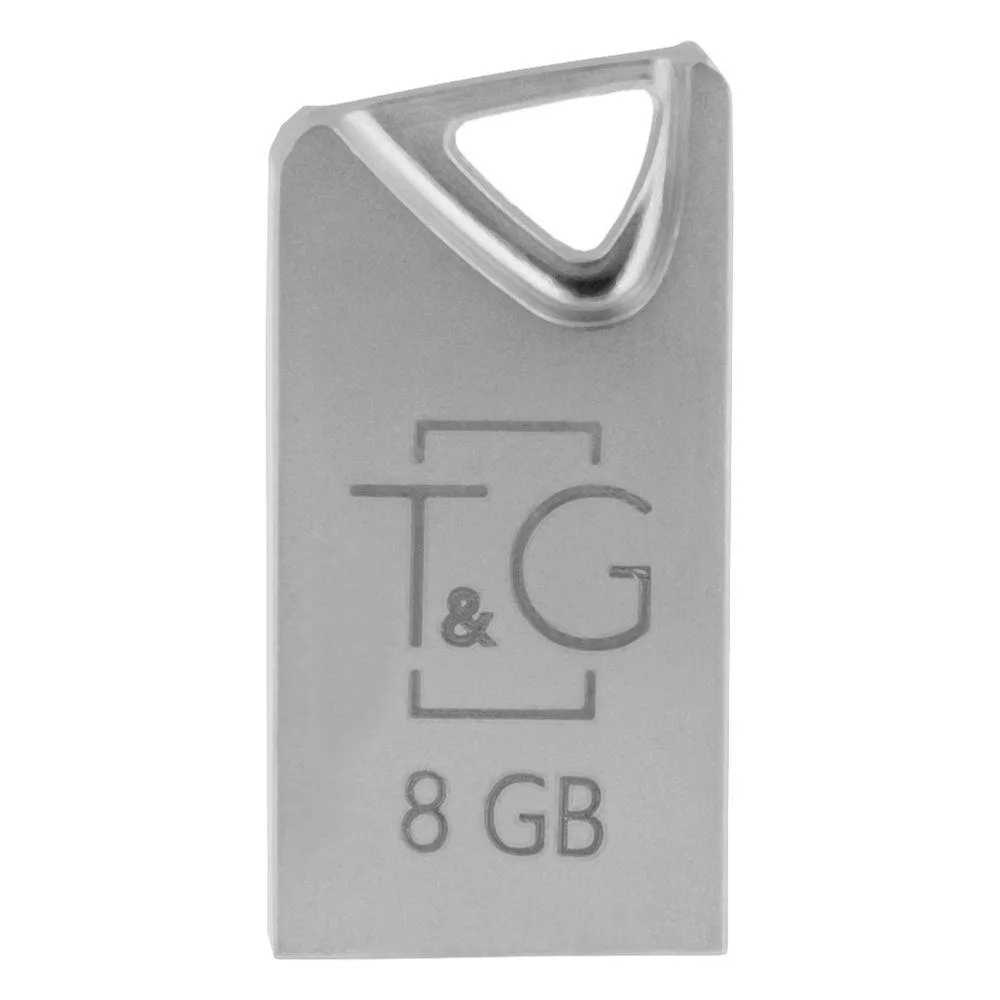 USB флеш-накопичувач T&G 8gb Metal 109 Колір Сталевий