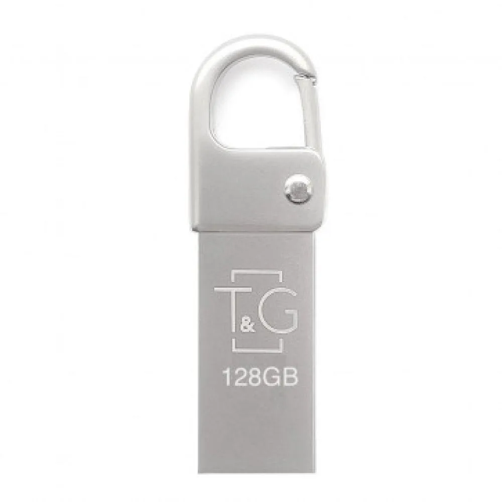 USB флеш-накопичувач 3.0 T&G 128gb Metal 027 Колір Сталевий