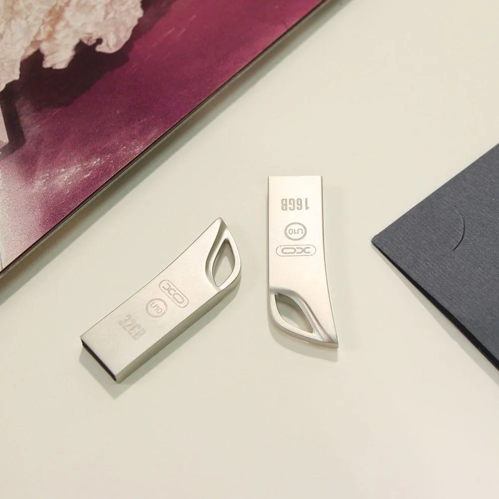 USB флеш-накопичувач XO U10 32GB Колір Сталевий