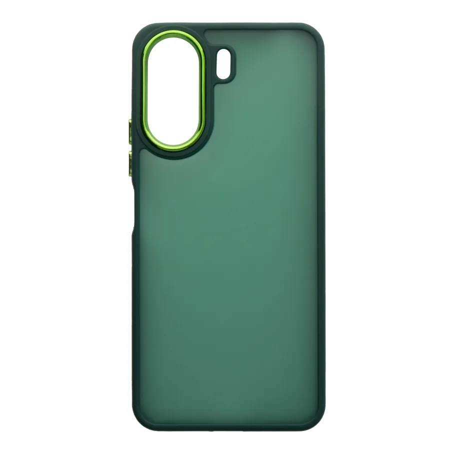 Чохол TPU+PC Space II Color Matte для Xiaomi Redmi 13C/Poco C65 Green