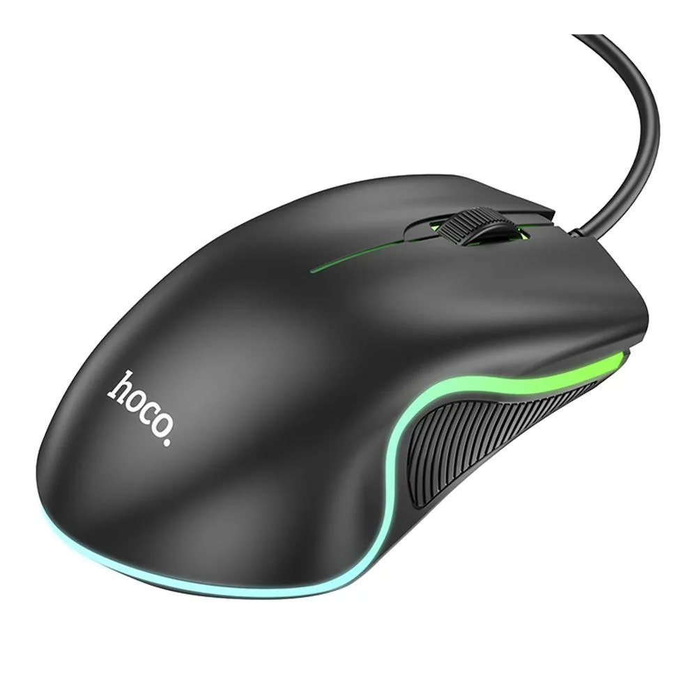 USB Миша Hoco GM19 Чорний