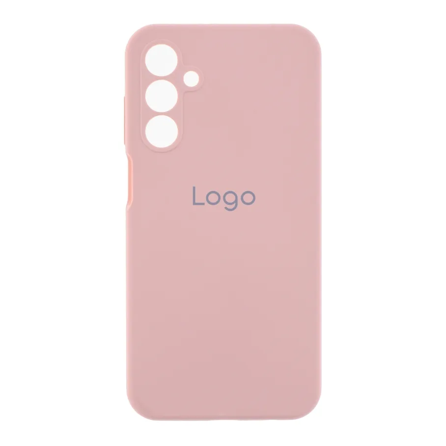 Чохол Liquid Silicone (AA) Full Camera для Samsung Galaxy A16 4G (A165)/A16 5G (A166) 19.Pink Sand