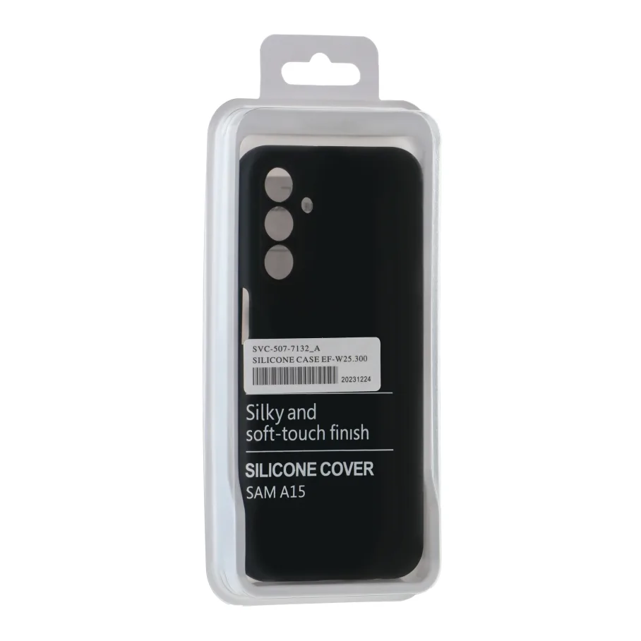 Чохол Liquid Silicone (AA) Full Camera для Samsung Galaxy A16 4G (A165)/A16 5G (A166) 18.Black