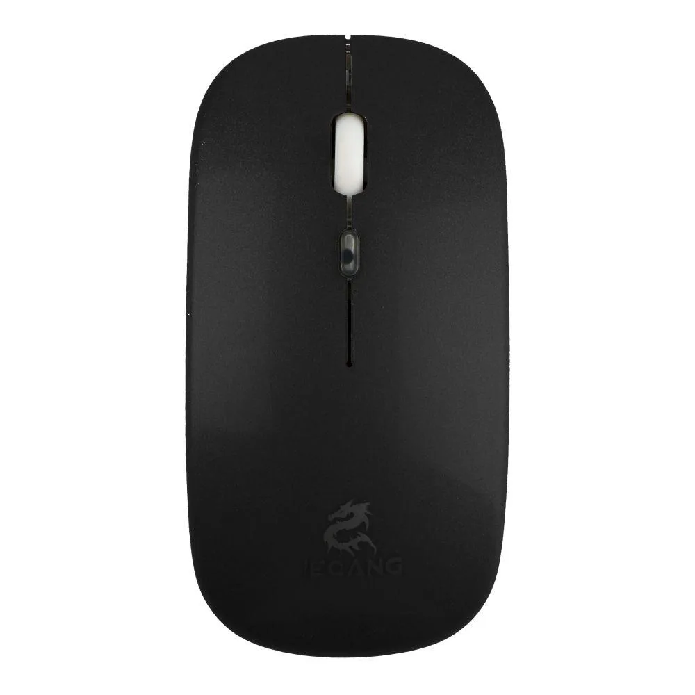 Wireless Миша JEQANG JW-AP01 BT5.1+2.4G Стальний