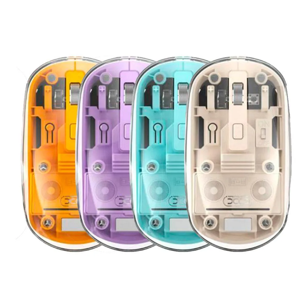 Бездротова Миша XO M12 Bluetooth+2.4G Фіолетовий