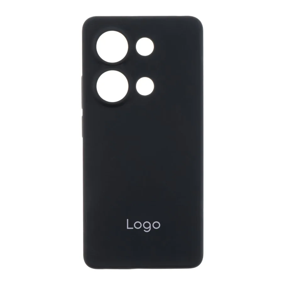 Чохол Liquid Silicone (AA) Full Camera для Xiaomi Redmi Note 13 Pro 4G/Poco M6 Pro 4G 18.Black